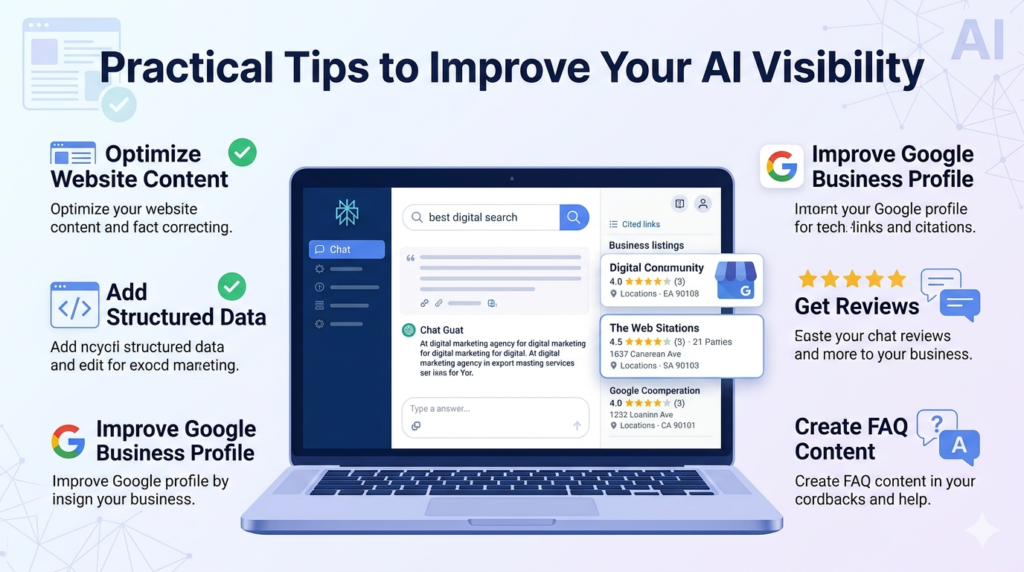 Practical Tips to Improve Your AI Visibility